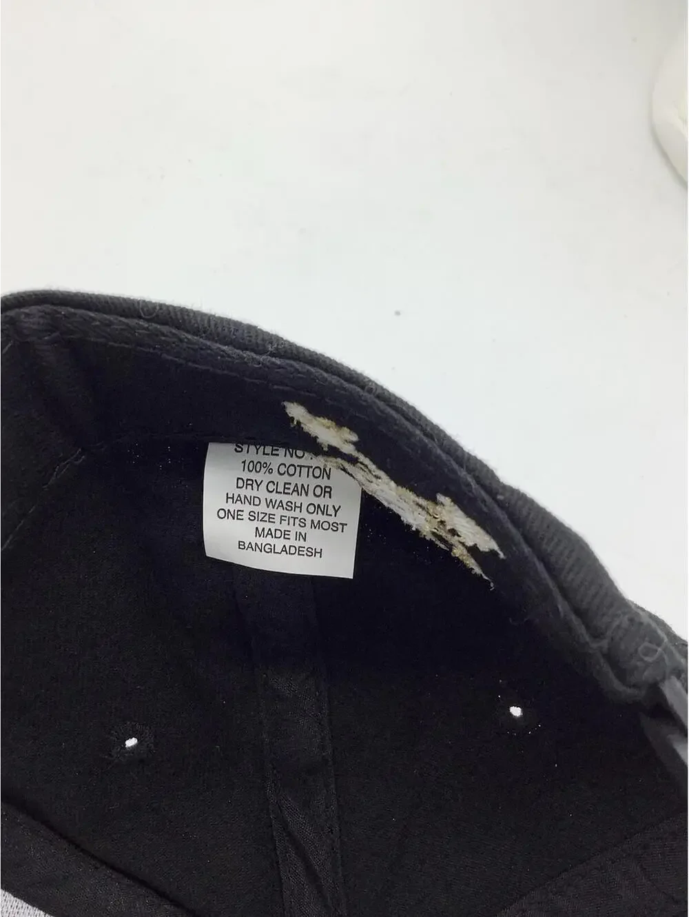 DECKY Gold Gas Mask Hat - Black SnapBack Cap (New With Tags)